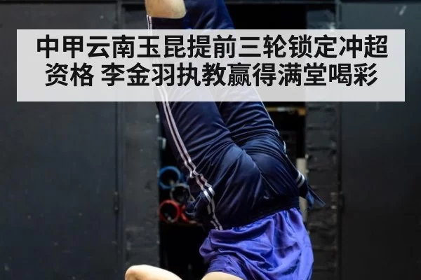 中甲云南玉昆提前三轮锁定冲超资格 李金羽执教赢得满堂喝彩